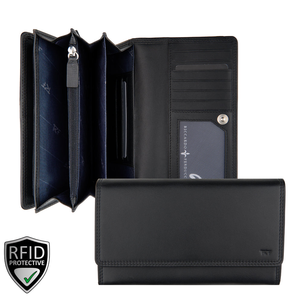 Damen Geldbörse, breit, RFID