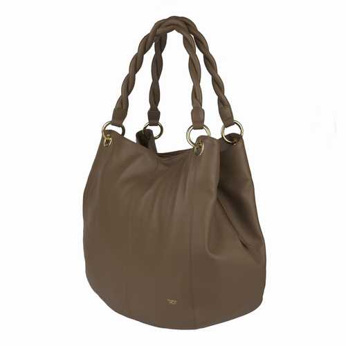 Hobo bag with LED light compartment