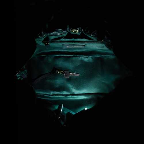 Shopper with LED light compartment