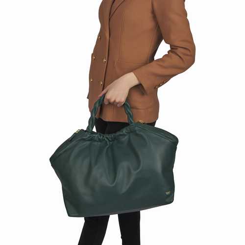 Shopper with LED light compartment