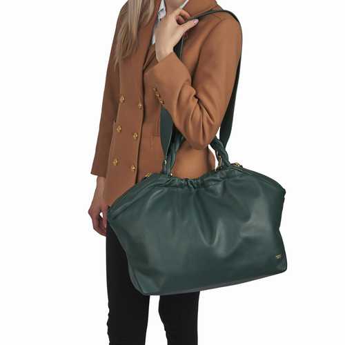 Shopper with LED light compartment