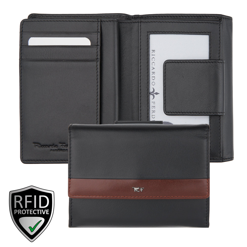 Damen Reißverschluss-Börse, RFID