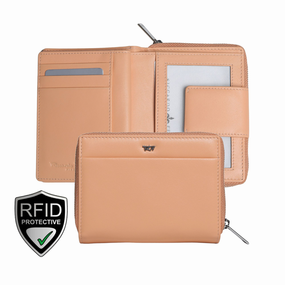 Women's Zipper Wallet, RFID