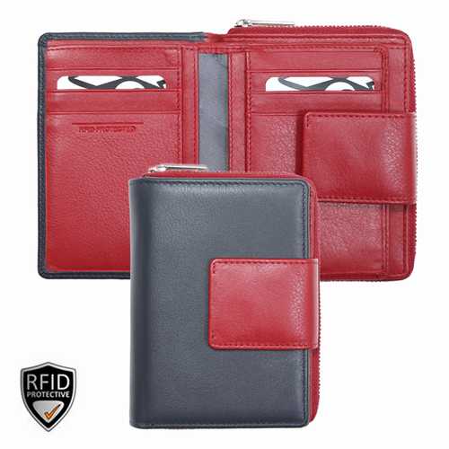 Women's Zip-Around Wallet, RFID