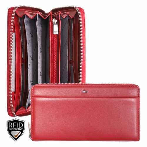 Women's Wallet, wide, RFID