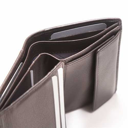 Unisex Geldbörse, klein, RFID, Hochformat