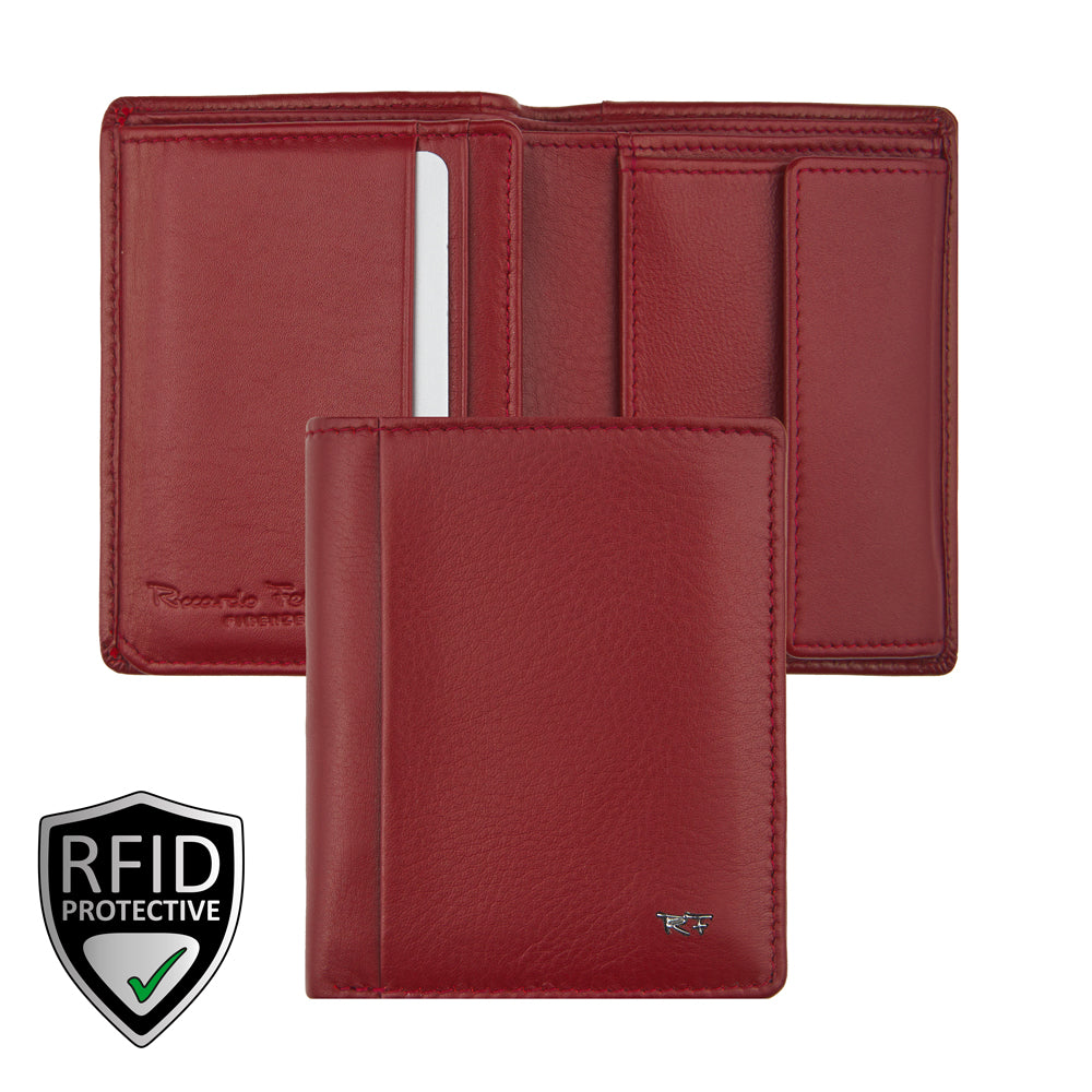 Unisex Geldbörse, klein, RFID, Hochformat
