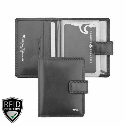 Kreditkartenetui mit Lasche, RFID