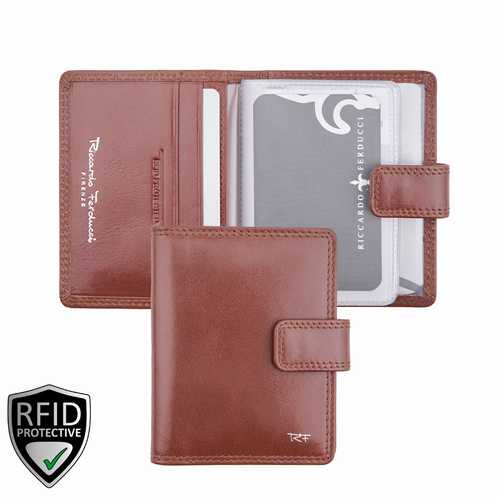 Kreditkartenetui mit Lasche, RFID
