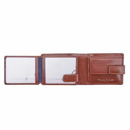 Men's wallet, zip compartment & flap, RFID
