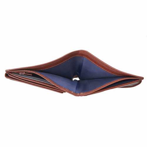 Men's wallet, zip compartment & flap, RFID