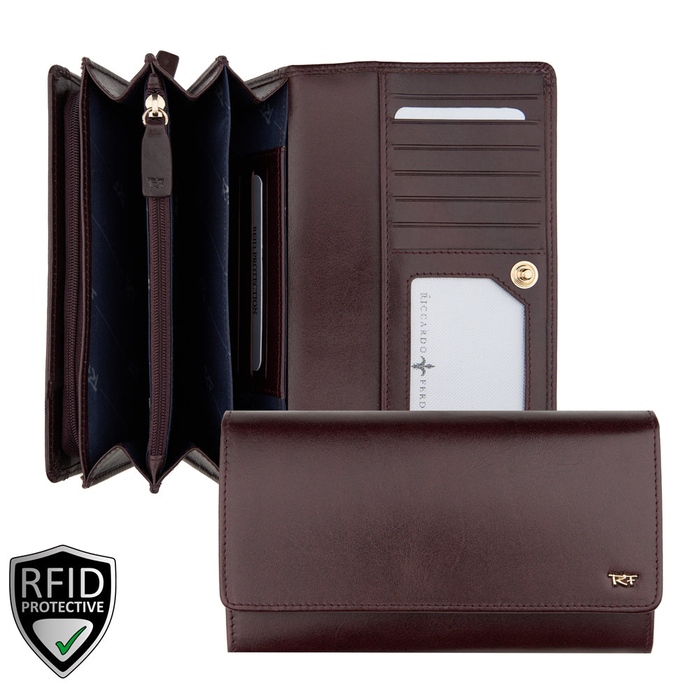 Damen Geldbörse, breit, RFID
