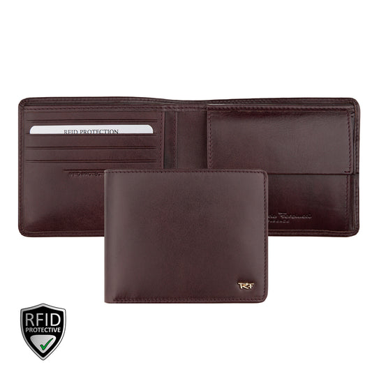 Men's Wallet with Secret Compartment, RFID