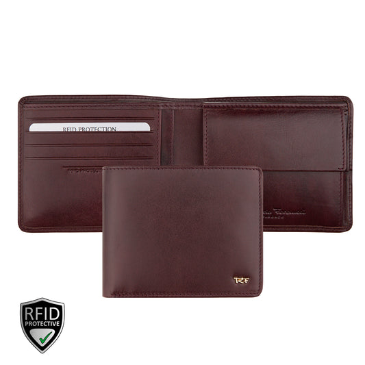 Men's Wallet with Secret Compartment, RFID