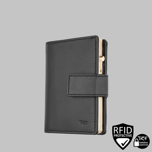 Credit card case, with SafeBox magnet, RFID