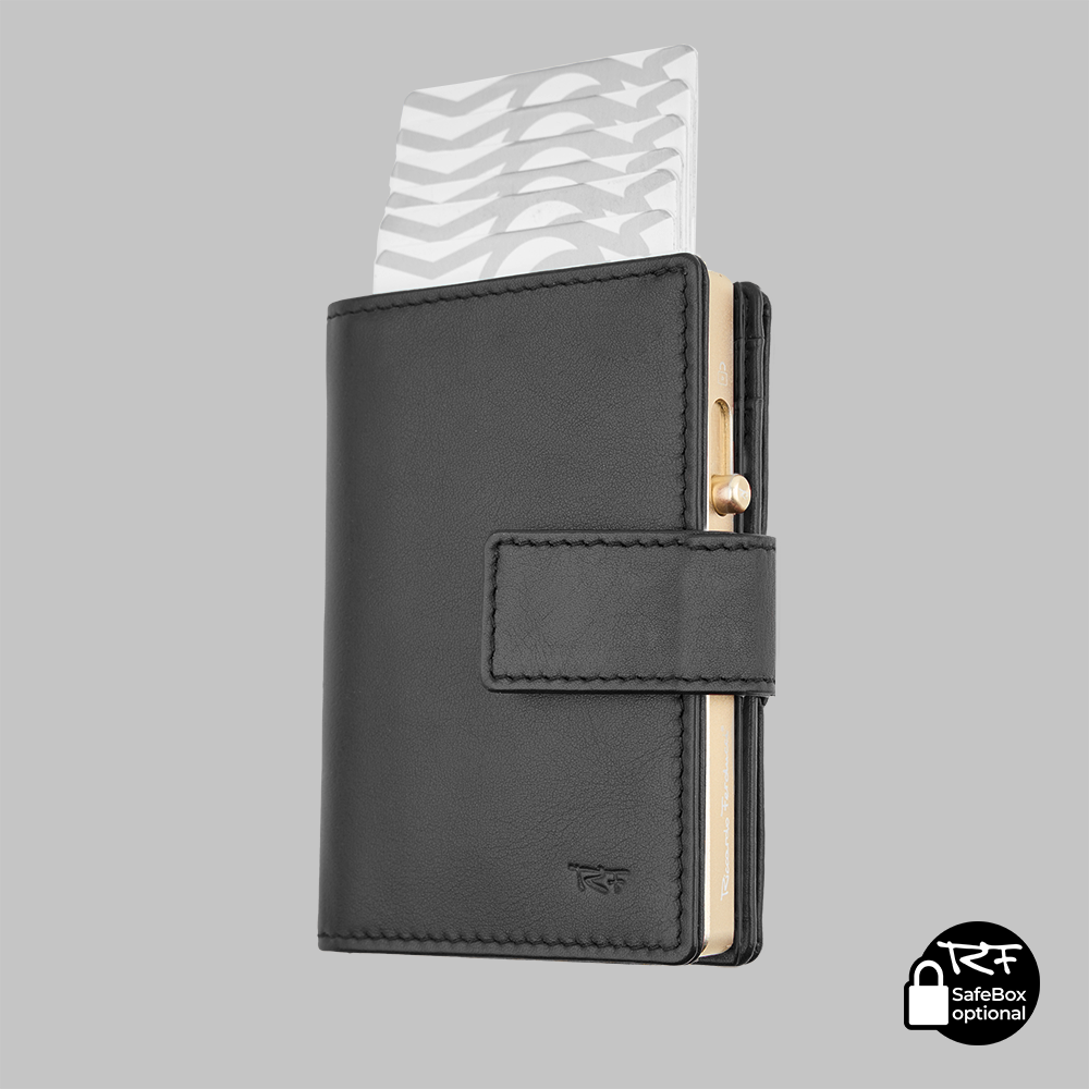 Credit card case, with SafeBox magnet, RFID