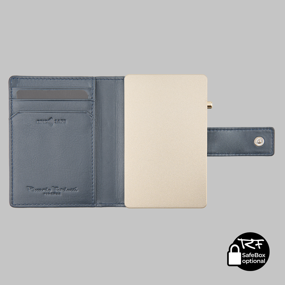 Credit card case, with SafeBox magnet, RFID