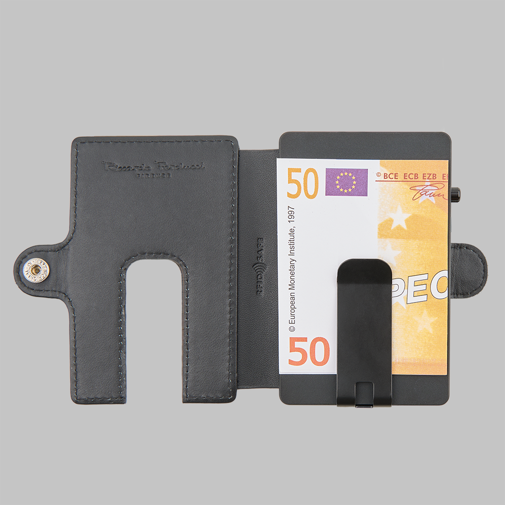 Kreditkartenetui SafeBox m. Clip, RFID