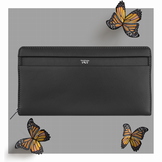 Women's Zipper Wallet, RFID