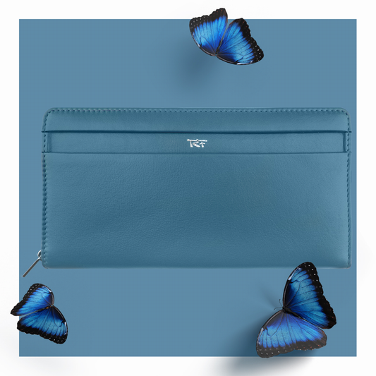 Women's Zip-Around Wallet, RFID