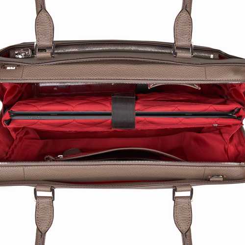 Business bag, with LED light, 17-inch laptop or A4 file size