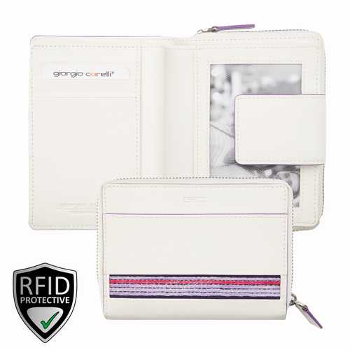 Damen Reißverschluss-Börse, RFID