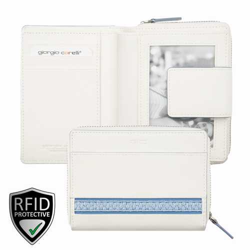 Damen Reißverschluss-Börse, RFID