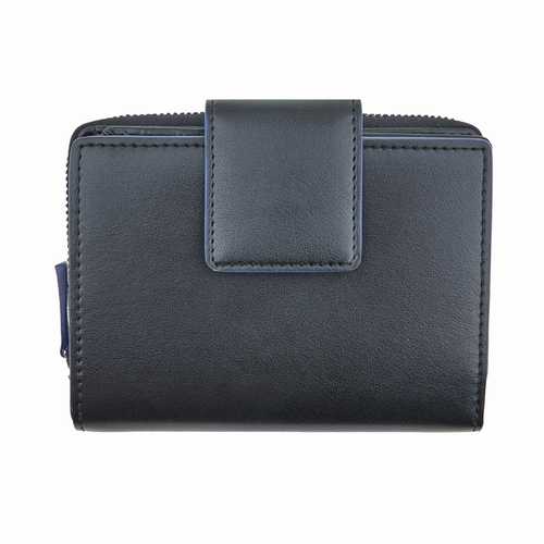 Women's Zipper Wallet VEGAN, RFID