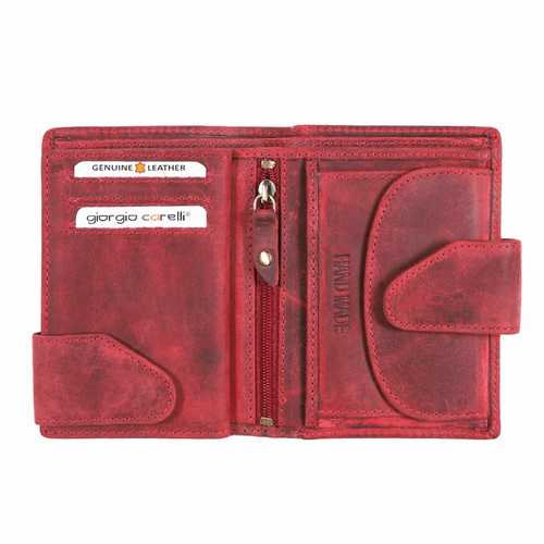 Unisex wallet with flap, RFID