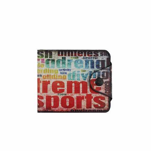 Unisex wallet with flap