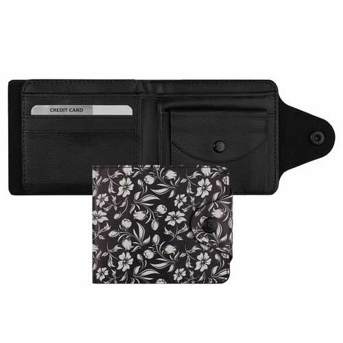 Unisex wallet with flap