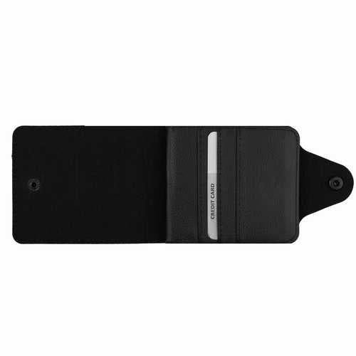 Unisex wallet with flap