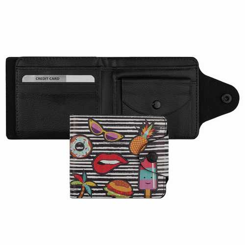 Unisex Wallet with Flap