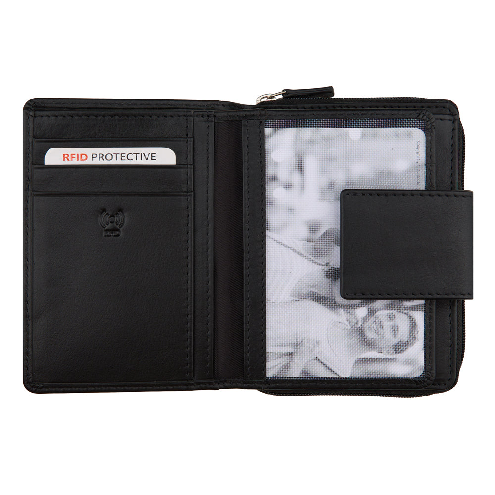 Women's Zip-Around Wallet, RFID