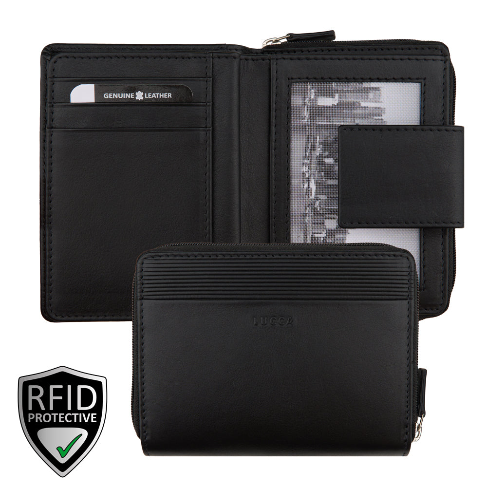 Women's Zip-Around Wallet, RFID