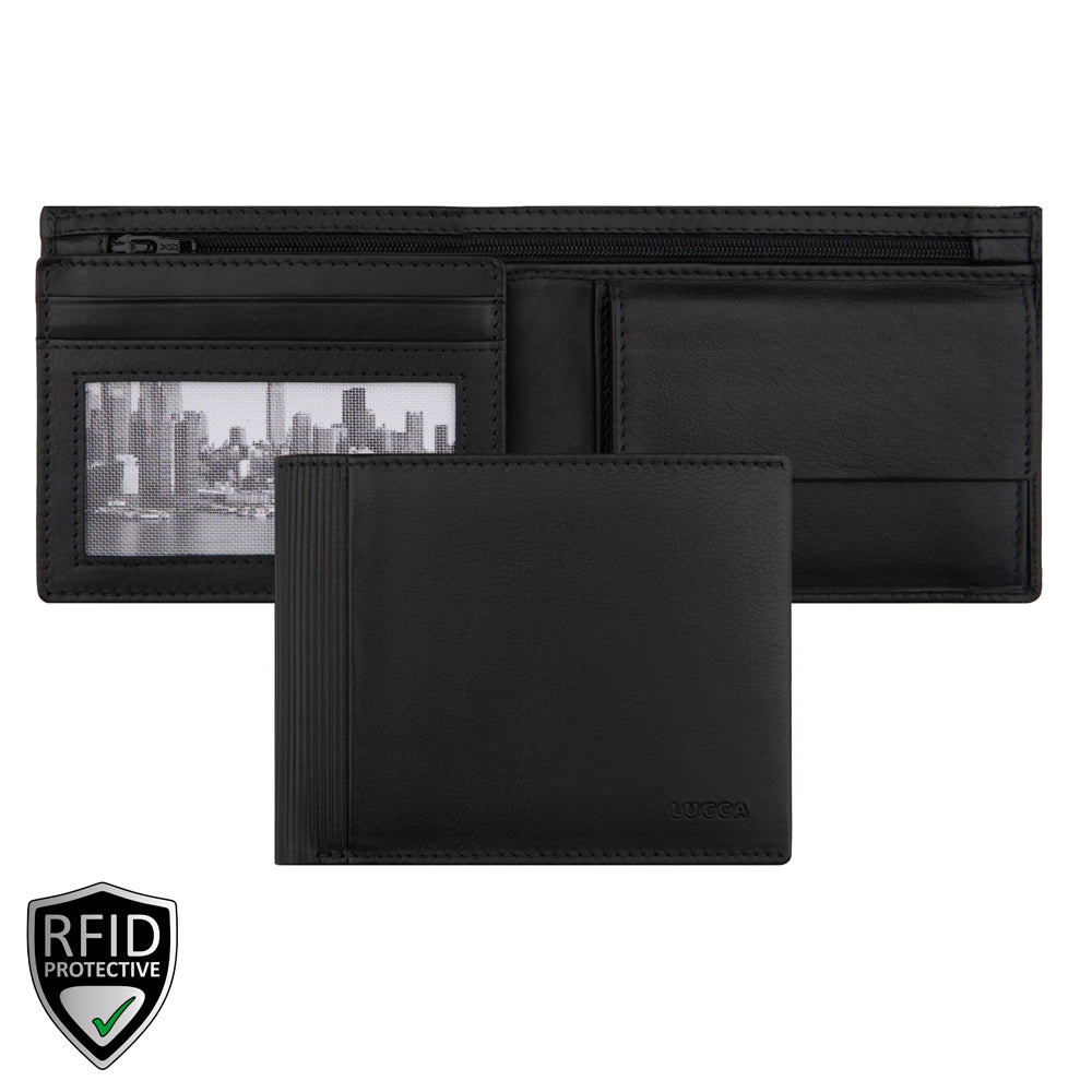 Men's Wallet with Flap, RFID