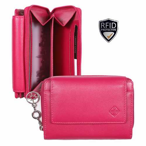 Women's Zip-Around Wallet, RFID