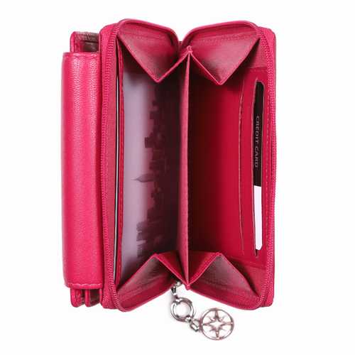 Women's Zip-Around Wallet, RFID