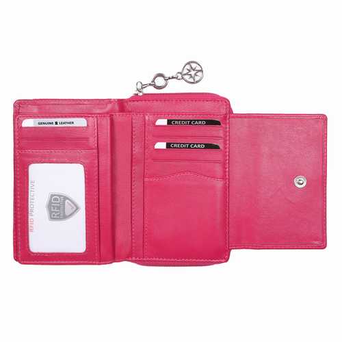 Women's Zip-Around Wallet, RFID
