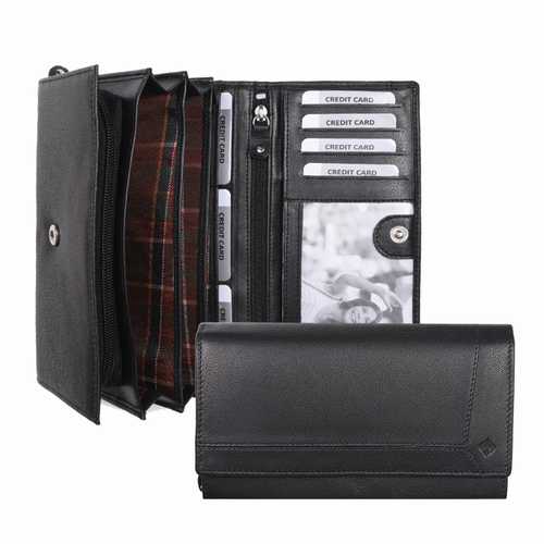 Women's wallet, wide