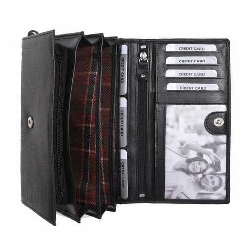 Women's wallet, wide