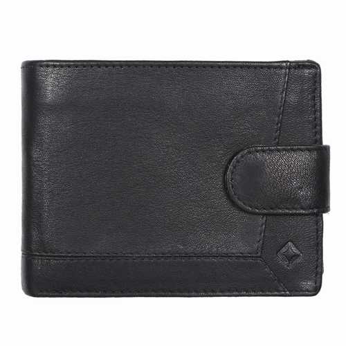 Men's wallet with zip compartment
