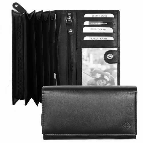 Women's wallet, wide