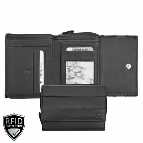 Women's Zip-Around Wallet, RFID
