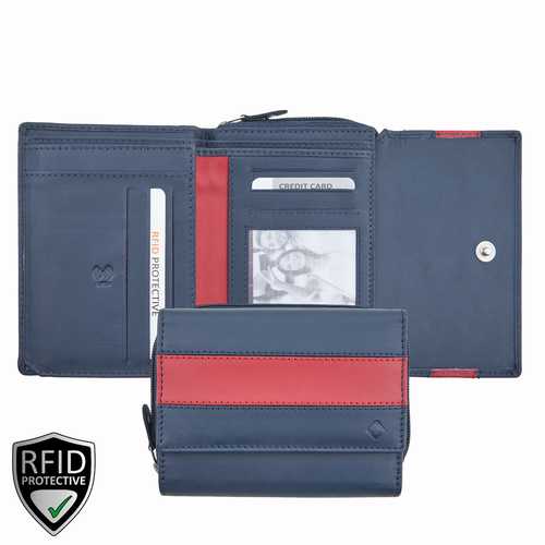 Women's Zip-Around Wallet, RFID