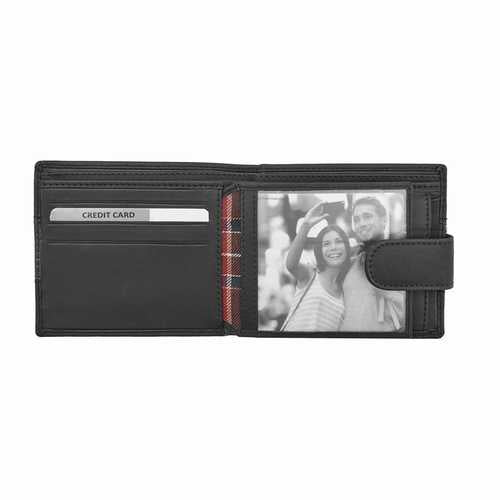 Men's Wallet with Flap, RFID