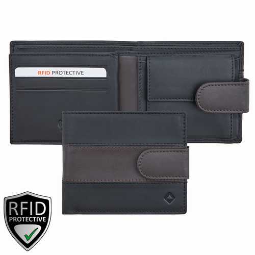 Men's Wallet with Flap, RFID