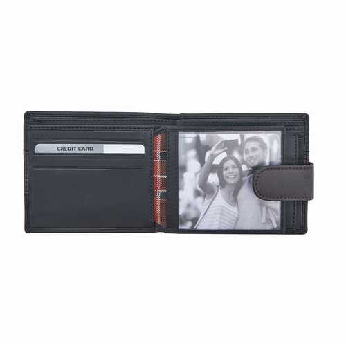 Men's Wallet with Flap, RFID