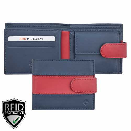 Men's Wallet with Flap, RFID
