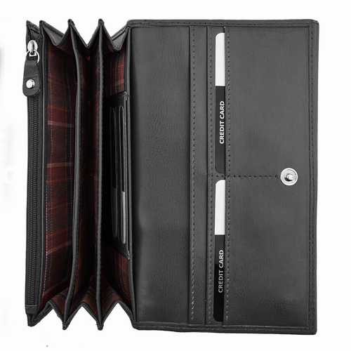 Women's Wallet, wide, RFID